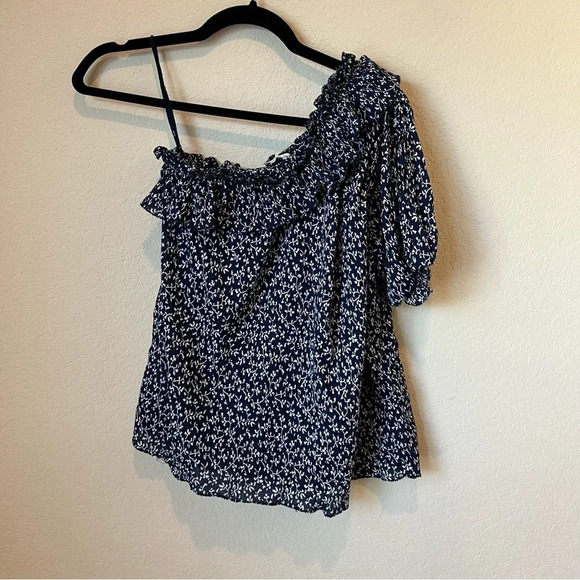 Ulla Johnson Alene One Shoulder Blouse - Picture 6 of 6